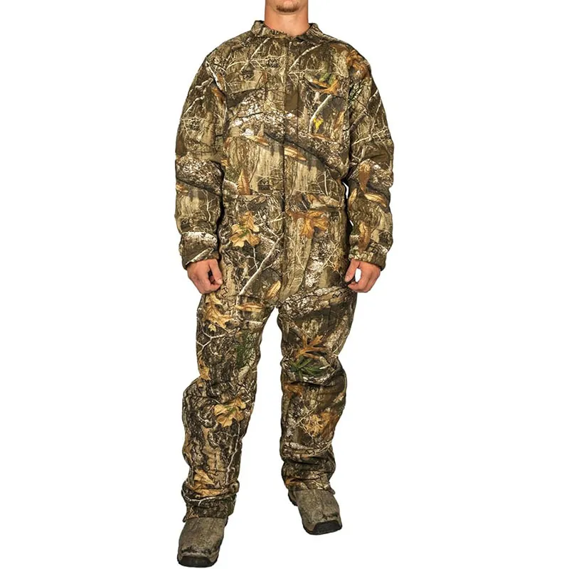 Hot Shot Insulated Twill Camo Hunting Coverall